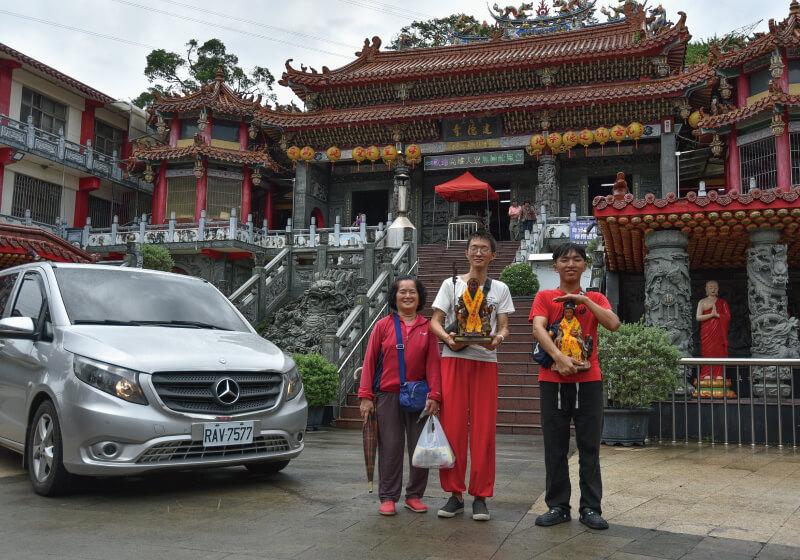 【古坑靈台山建德寺包車接送推薦】李先生從大寮出發，全程台南接友再赴地母廟進香的第2張圖片